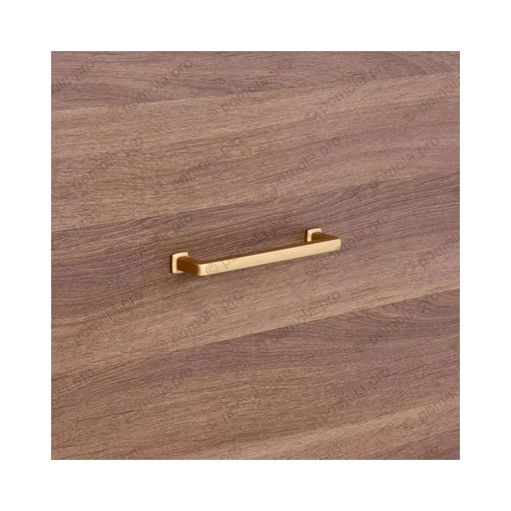 WMN.780-128-00F3 ΜΟΝΤΕΡΝΑ ΠΟΜΟΛΑ ΕΠΙΠΛΩΝ 128mm ΧΡΥΣΟ ΜΑΤ ΠΑΤΙΝΑ