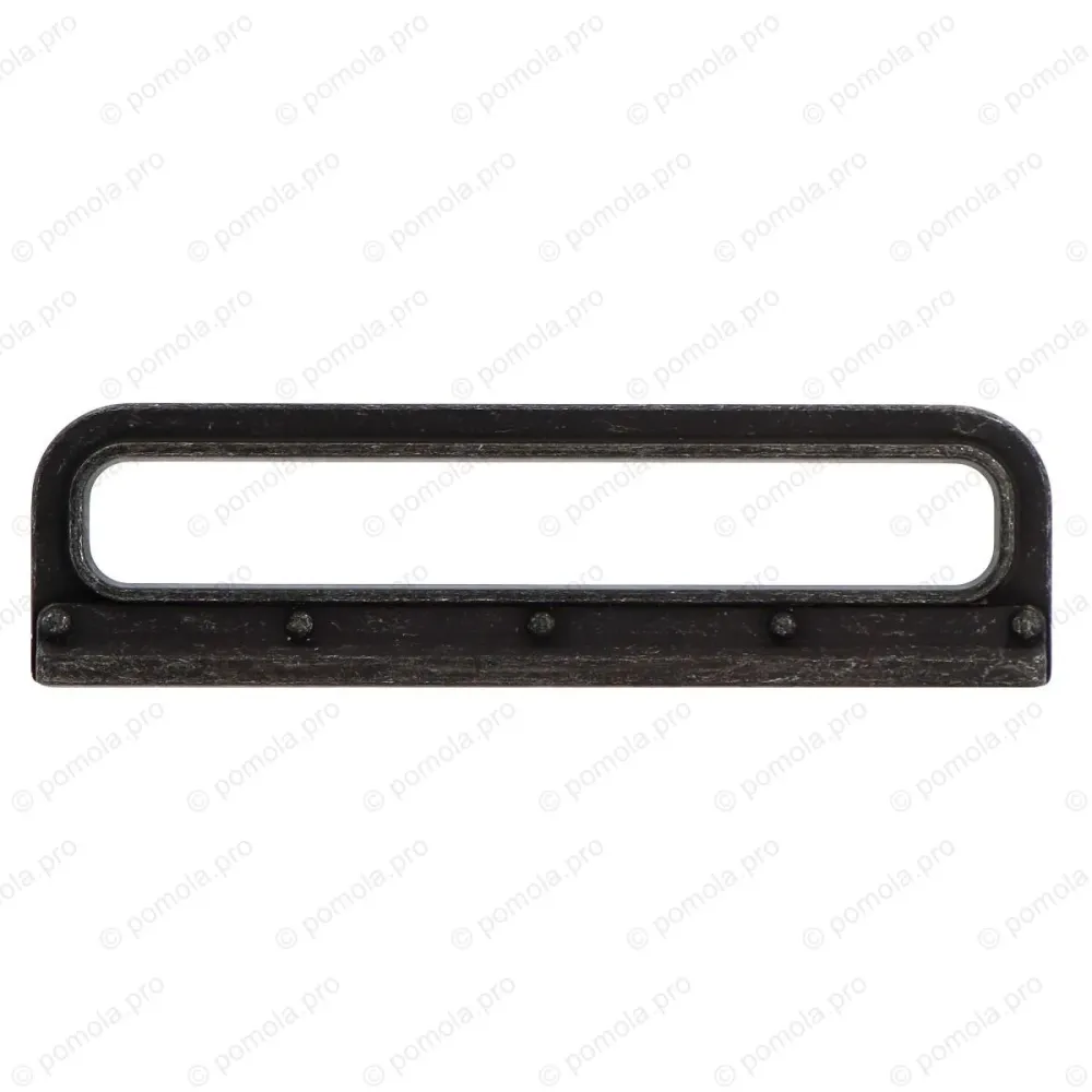 WMN.788-128-00T2 ΜΟΝΤΕΡΝΑ ΠΟΜΟΛΑ ΕΠΙΠΛΩΝ 128mm ΜΑΥΡΟ ΣΦΥΡΗΛΑΤΟ