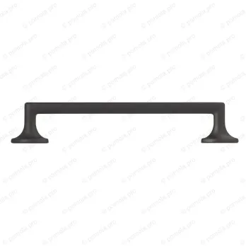 WMN.813-128-00N4 ΜΟΝΤΕΡΝΑ ΠΟΜΟΛΑ ΕΠΙΠΛΩΝ 128mm ΜΑΥΡΟ ΜΑΤ