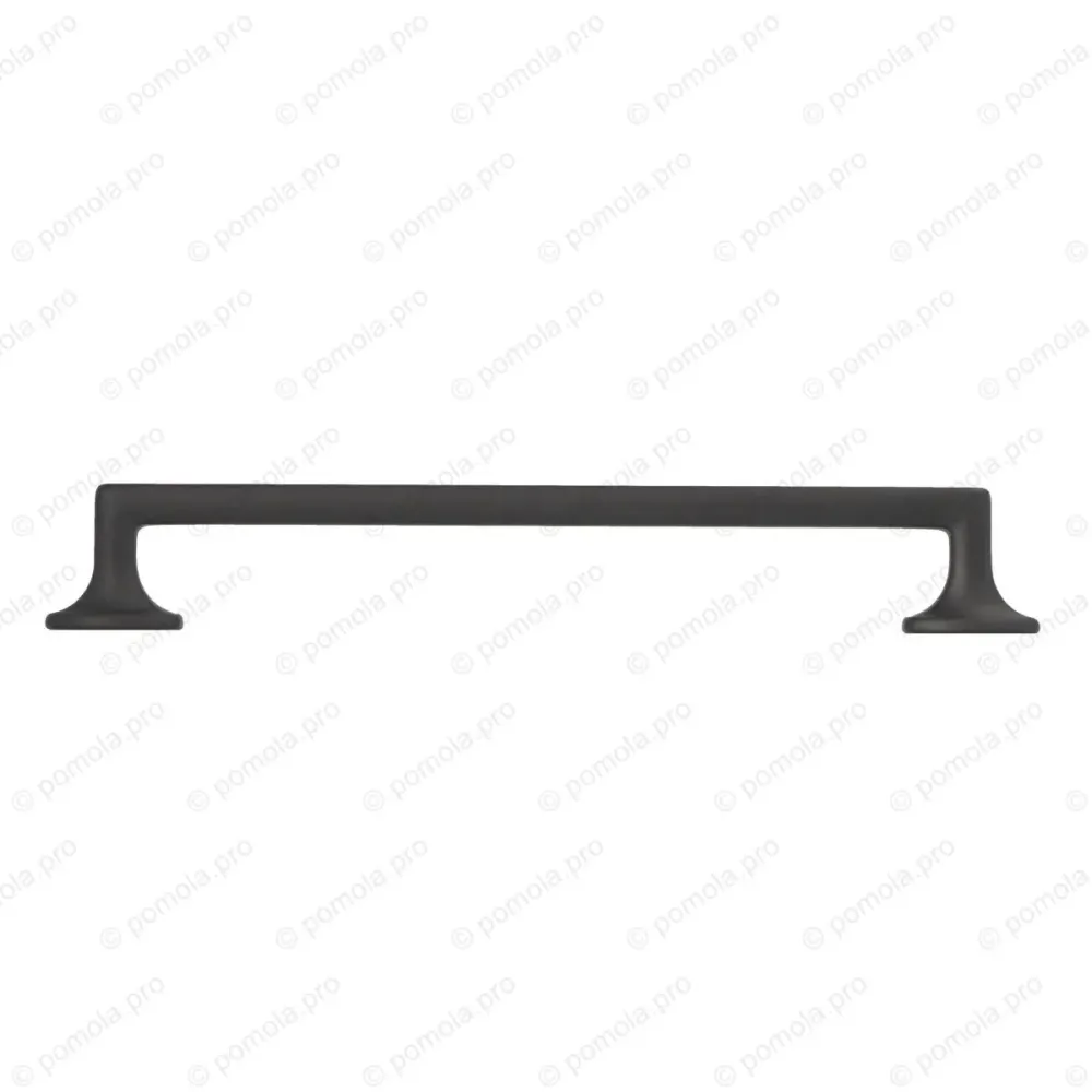 WMN.813-160-00N4 ΜΟΝΤΕΡΝΑ ΠΟΜΟΛΑ ΕΠΙΠΛΩΝ 160mm ΜΑΥΡΟ ΜΑΤ