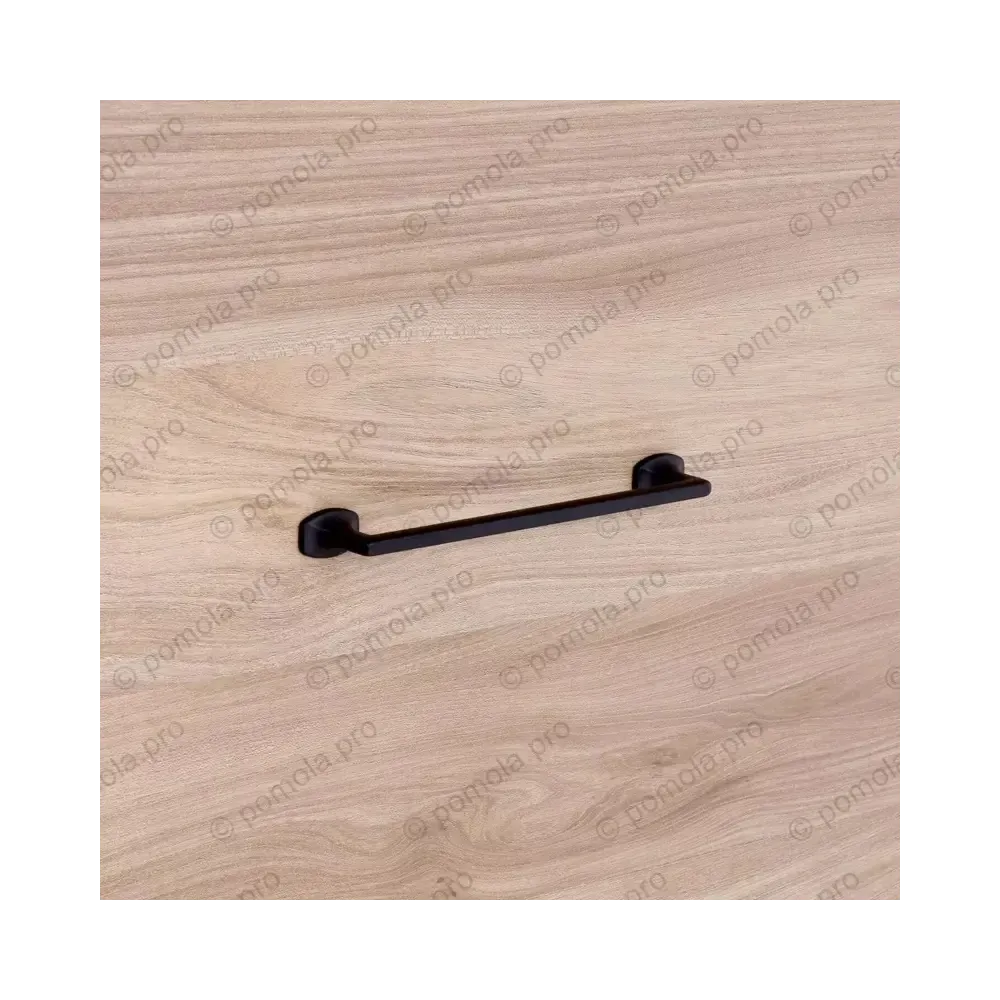 WMN.813-160-00N4 ΜΟΝΤΕΡΝΑ ΠΟΜΟΛΑ ΕΠΙΠΛΩΝ 160mm ΜΑΥΡΟ ΜΑΤ