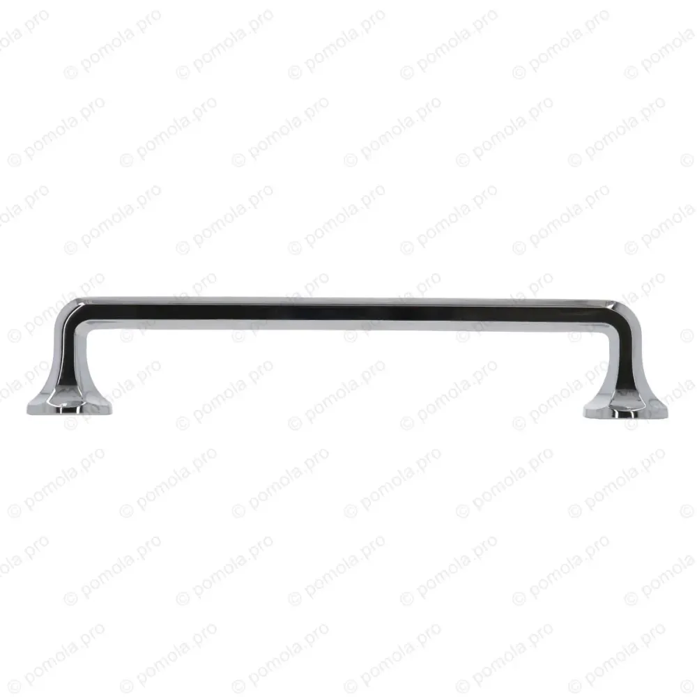 WMN.826-160-0002 ΜΟΝΤΕΡΝΑ ΠΟΜΟΛΑ ΕΠΙΠΛΩΝ 160mm ΧΡΩΜΙΟ ΓΥΑΛΙΣΤΕΡΟ