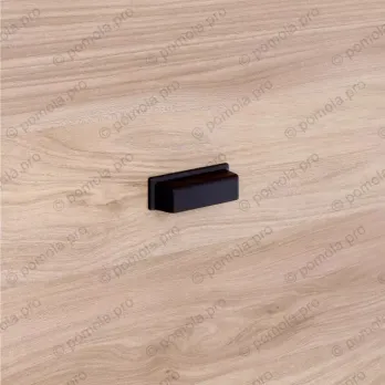 WMN.831-064-00N4 ΠΟΜΟΛΑ ΧΟΥΦΤΕΣ ΕΠΙΠΛΩΝ 64mm ΜΑΥΡΟ ΜΑΤ