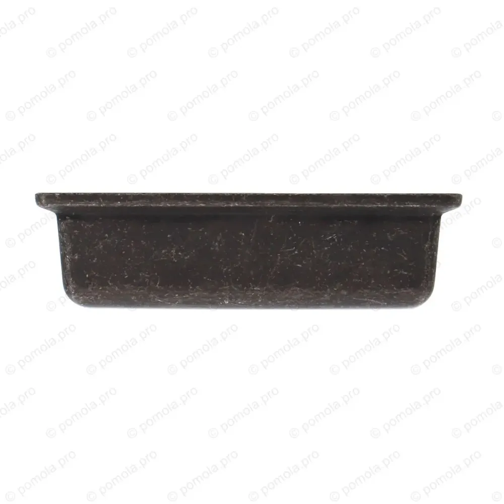 WMN.831-064-00T2 ΜΟΝΤΕΡΝΑ ΠΟΜΟΛΑ ΕΠΙΠΛΩΝ 64mm ΜΑΥΡΟ ΣΦΥΡΗΛΑΤΟ