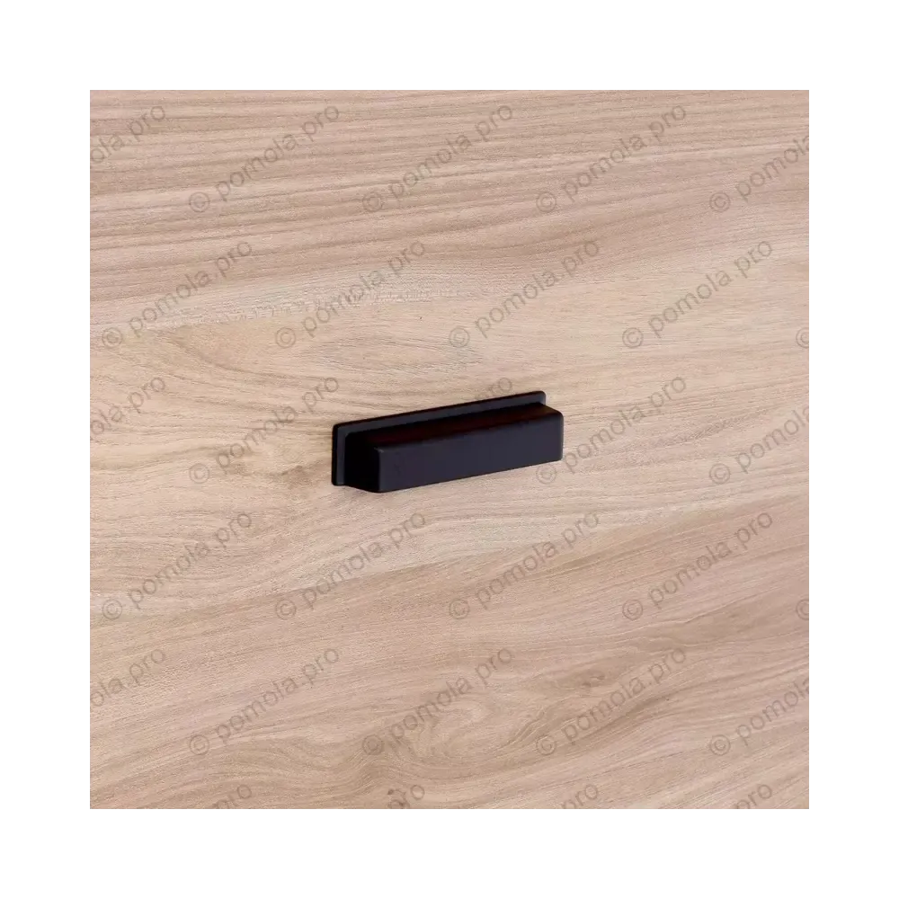 WMN.831-096-00N4 ΠΟΜΟΛΑ ΧΟΥΦΤΕΣ ΕΠΙΠΛΩΝ 96mm ΜΑΥΡΟ ΜΑΤ