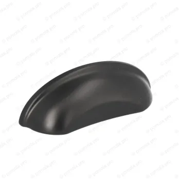 WMN.833-064-00N4 ΜΟΝΤΕΡΝΑ ΠΟΜΟΛΑ ΕΠΙΠΛΩΝ 64mm ΜΑΥΡΟ ΜΑΤ