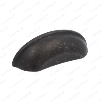 WMN.833-064-00T2 ΜΟΝΤΕΡΝΑ ΠΟΜΟΛΑ ΕΠΙΠΛΩΝ 64mm ΜΑΥΡΟ ΣΦΥΡΗΛΑΤΟ