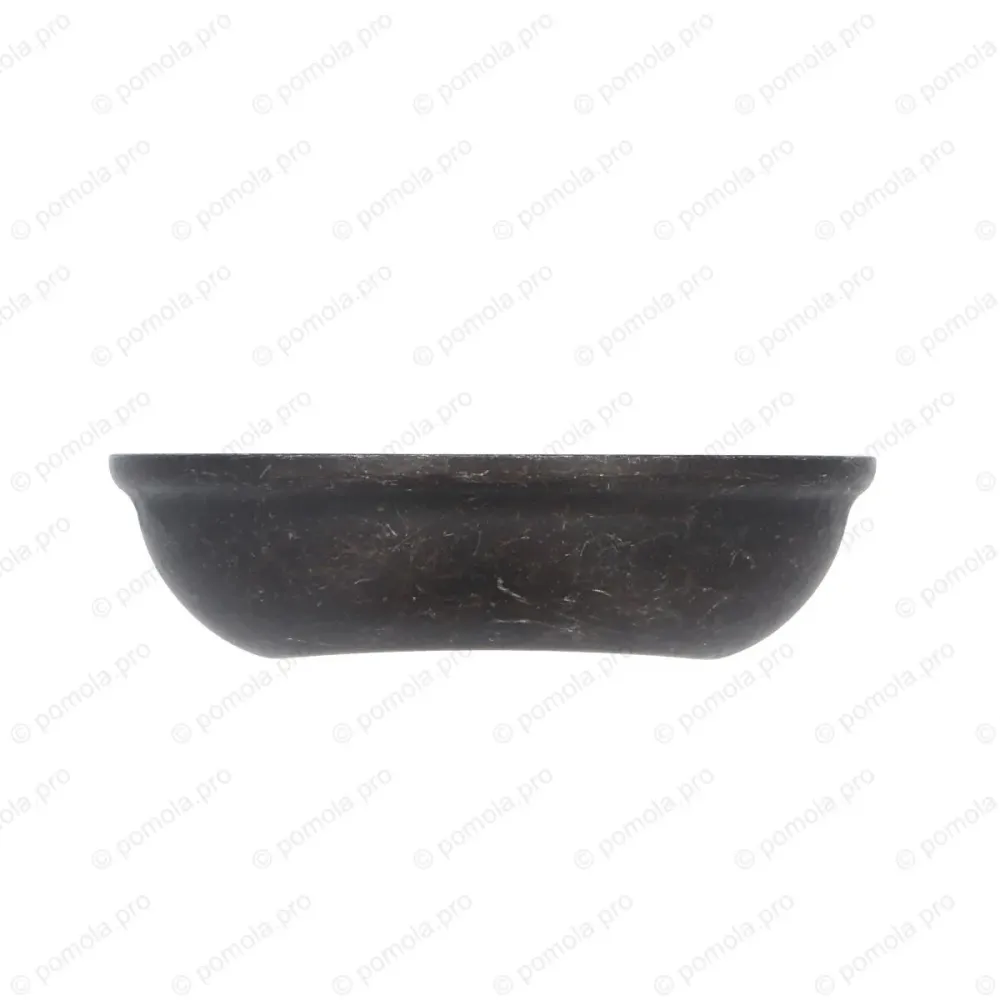 WMN.833-064-00T2 ΜΟΝΤΕΡΝΑ ΠΟΜΟΛΑ ΕΠΙΠΛΩΝ 64mm ΜΑΥΡΟ ΣΦΥΡΗΛΑΤΟ
