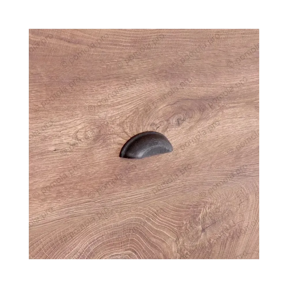 WMN.833-064-00T2 ΜΟΝΤΕΡΝΑ ΠΟΜΟΛΑ ΧΟΥΦΤΕΣ ΕΠΙΠΛΩΝ 64mm ΜΑΥΡΟ ΣΦΥΡΗΛΑΤΟ