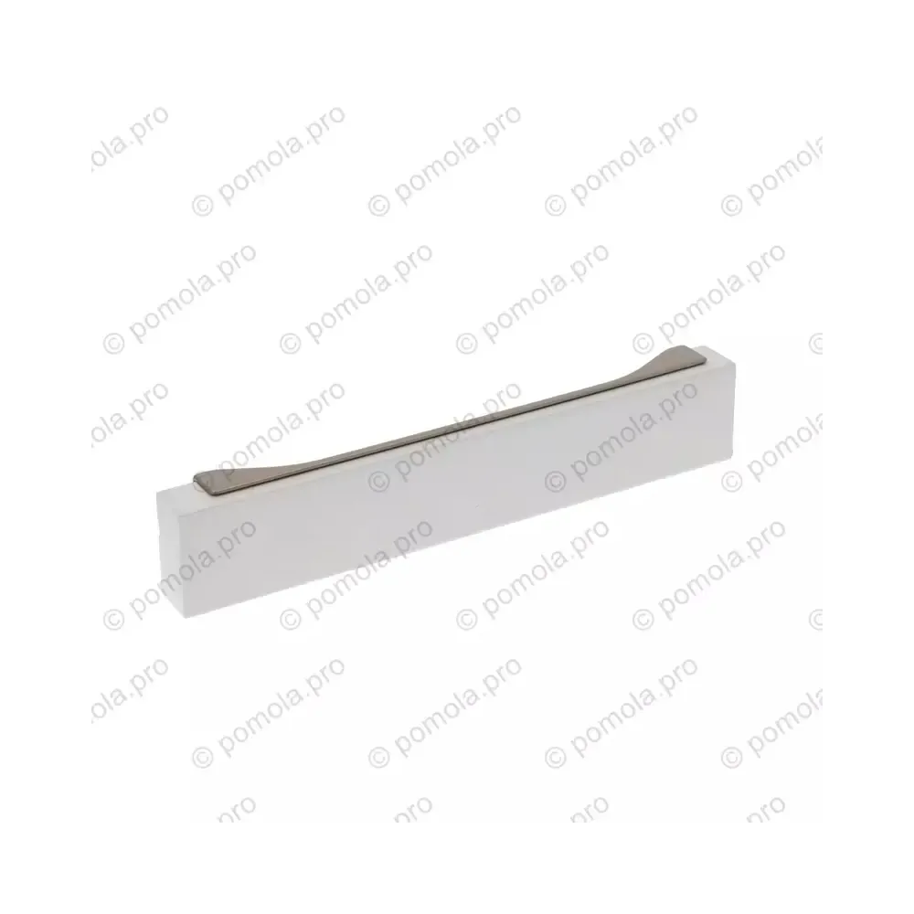 WMN.834-128-00G6 ΜΟΝΤΕΡΝΑ ΠΟΜΟΛΑ ΕΠΙΠΛΩΝ 128mm ΠΛΑΤΙΝΑ