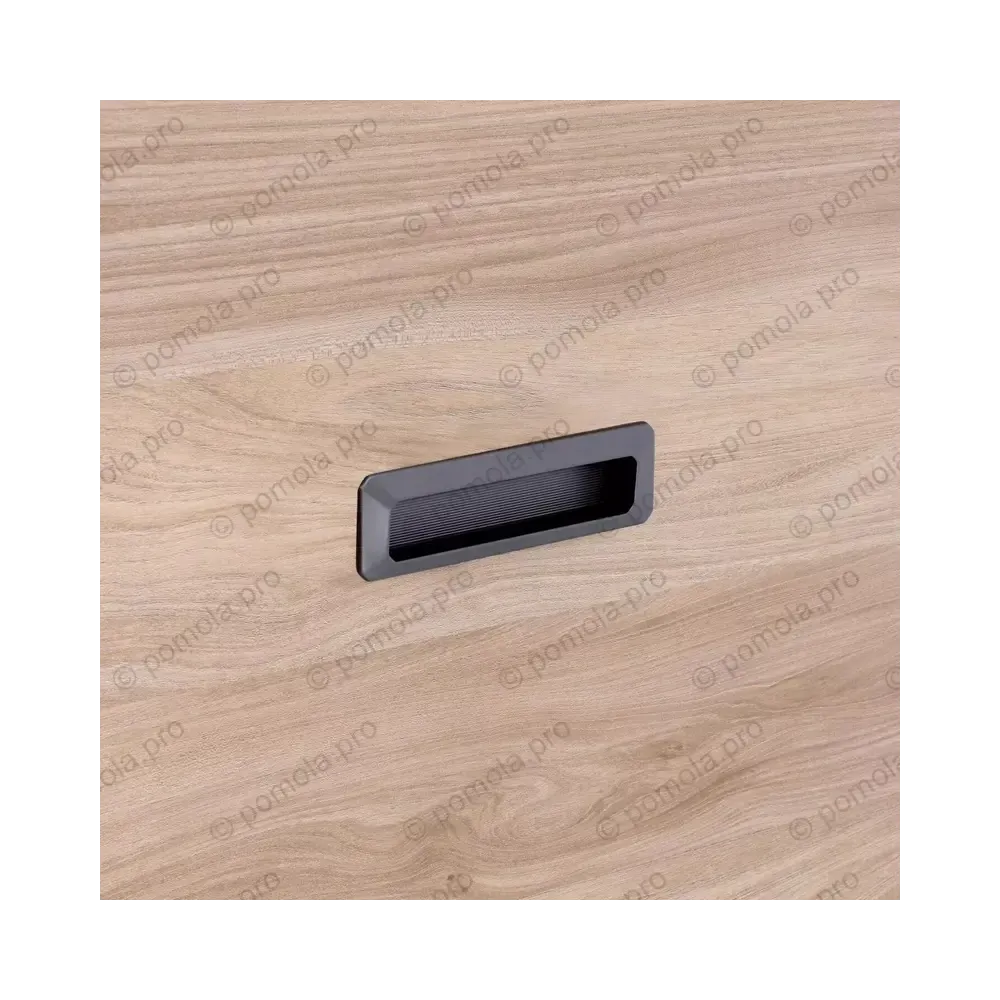 WMN.835-128-00G9 ΜΟΝΤΕΡΝΑ ΠΟΜΟΛΑ ΧΟΥΦΤΕΣ ΕΠΙΠΛΩΝ 128mm ΓΡΑΦΙΤΗΣ