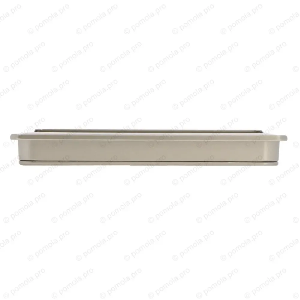 WMN.835-128-00G6 ΜΟΝΤΕΡΝΑ ΠΟΜΟΛΑ ΕΠΙΠΛΩΝ 128mm ΠΛΑΤΙΝΑ