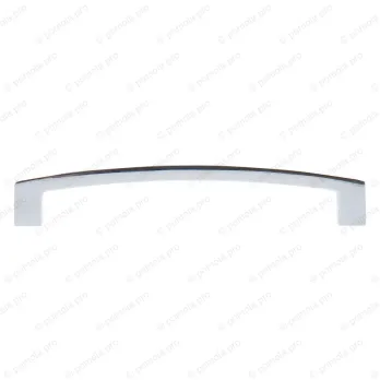 WMN.550-128-0002 ΠΟΜΟΛΑ ΜΕ ΚΡΥΣΤΑΛΟ 128mm ΧΡΩΜΙΟ ΓΥΑΛΙΣΤΕΡΟ