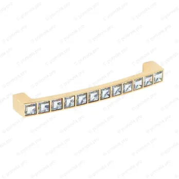 WMN.550-128-00GP ΠΟΜΟΛΑ ΜΕ ΚΡΥΣΤΑΛΟ 128mm ΕΠΙΧΡΥΣΑ