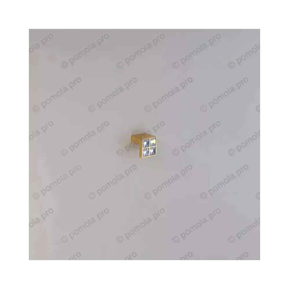 WPO.550-016-00GP ΠΟΜΟΛΑΚΙΑ ΜΕ ΚΡΥΣΤΑΛΟ ΕΠΙΧΡΥΣΑ