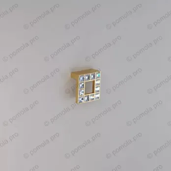 WPO.550-032-00GP ΠΟΜΟΛΑΚΙΑ ΜΕ ΚΡΥΣΤΑΛΟ ΕΠΙΧΡΥΣΑ