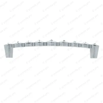 WMN.633-128-0002 ΠΟΜΟΛΑ ΜΕ ΚΡΥΣΤΑΛΟ 128mm ΧΡΩΜΙΟ ΓΥΑΛΙΣΤΕΡΟ