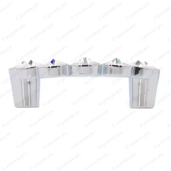 WPO.633-A64-0002 ΠΟΜΟΛΑ ΜΕ ΚΡΥΣΤΑΛΟ 64mm ΧΡΩΜΙΟ ΓΥΑΛΙΣΤΕΡΟ