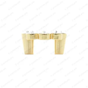 WPO.633-B32-00GP ΠΟΜΟΛΑ ΜΕ ΚΡΥΣΤΑΛΟ 32mm ΕΠΙΧΡΥΣΑ