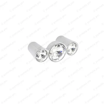 WPO.633-C32-0002 ΠΟΜΟΛΑ ΜΕ ΚΡΥΣΤΑΛΟ 32mm ΧΡΩΜΙΟ ΓΥΑΛΙΣΤΕΡΟ