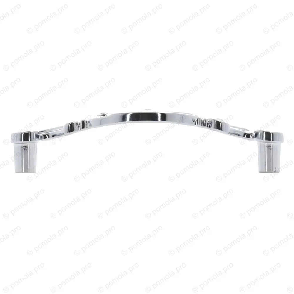 WMN.726-096-0002 ΠΟΜΟΛΑ ΜΕ ΚΡΥΣΤΑΛΟ 96mm ΧΡΩΜΙΟ ΓΥΑΛΙΣΤΕΡΟ