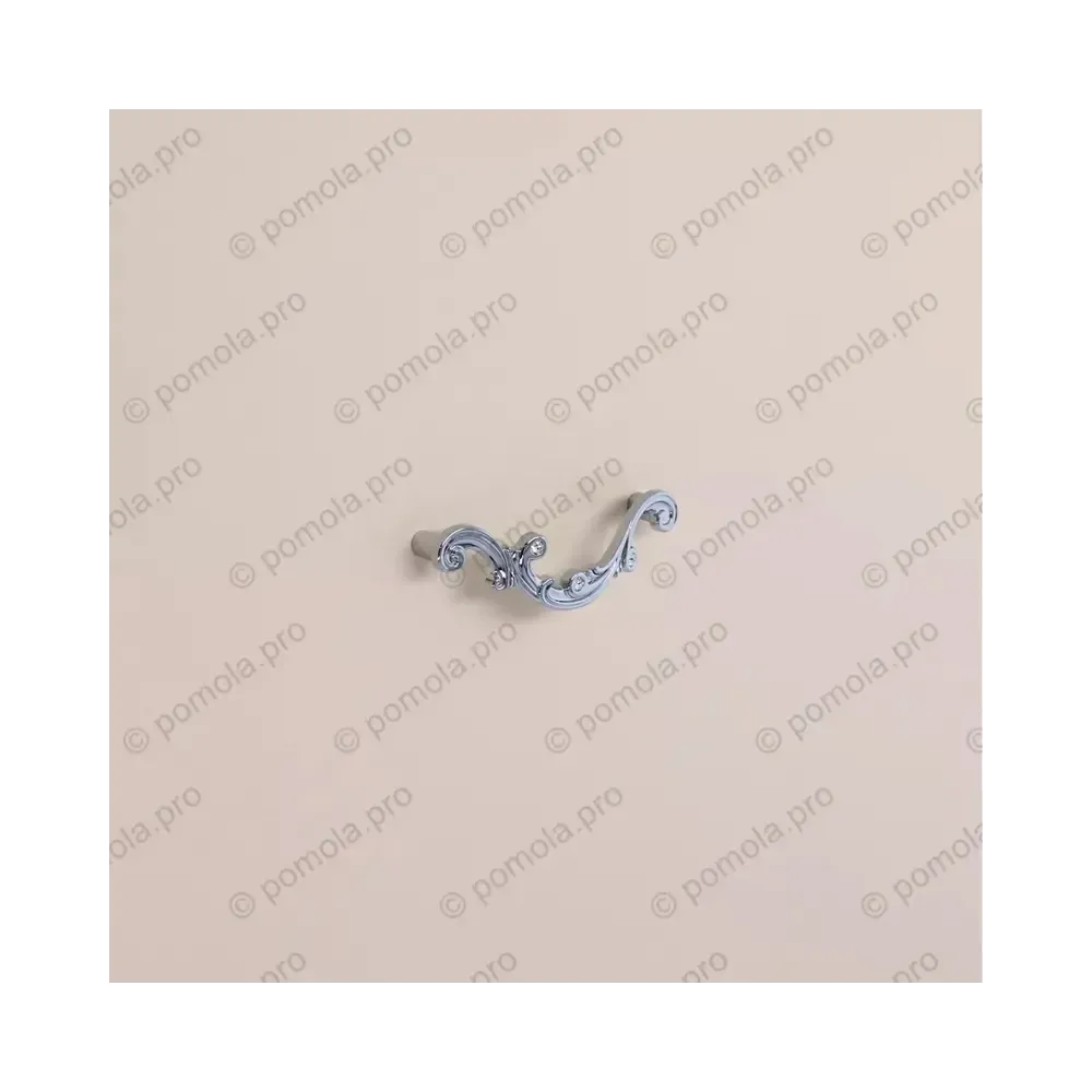WMN.726-096-0002 ΠΟΜΟΛΑ ΜΕ ΚΡΥΣΤΑΛΟ 96mm ΧΡΩΜΙΟ ΓΥΑΛΙΣΤΕΡΟ