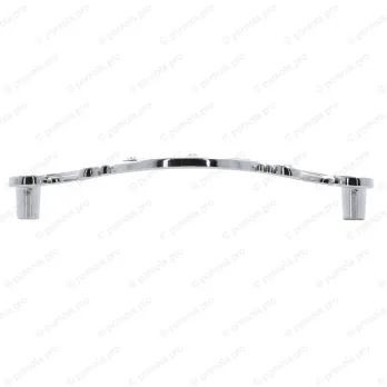 WMN.726-128-0002 ΠΟΜΟΛΑ ΜΕ ΚΡΥΣΤΑΛΟ 128mm ΧΡΩΜΙΟ ΓΥΑΛΙΣΤΕΡΟ