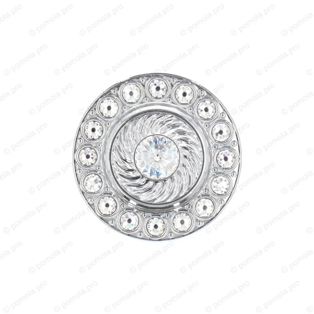 WPO.734-060-0002 ΠΟΜΟΛΑΚΙΑ ΜΕ ΚΡΥΣΤΑΛΟ ΧΡΩΜΙΟ ΓΥΑΛΙΣΤΕΡΟ