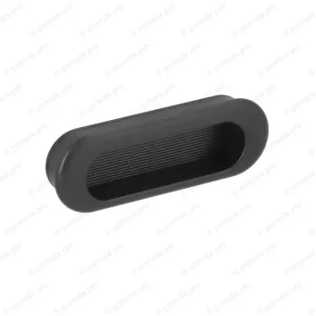 WMN.540-075-00N4 ΜΟΝΤΕΡΝΑ ΠΟΜΟΛΑ ΕΠΙΠΛΩΝ 75mm ΜΑΥΡΟ ΜΑΤ