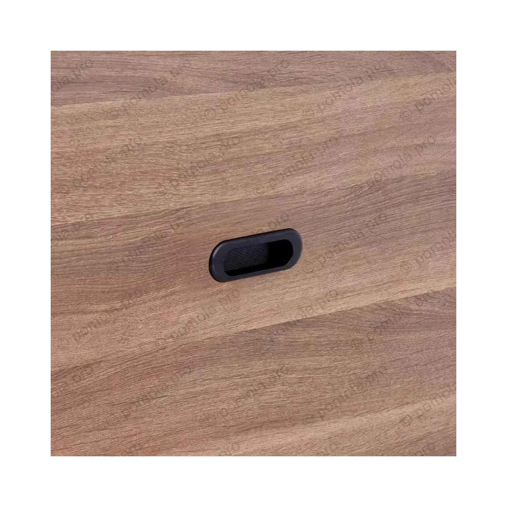 WMN.540-075-00N4 ΠΟΜΟΛΑ ΧΟΥΦΤΕΣ ΕΠΙΠΛΩΝ 75mm ΜΑΥΡΟ ΜΑΤ