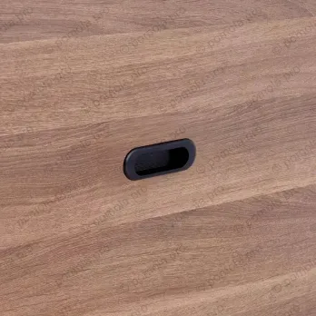 WMN.540-075-00N4 ΠΟΜΟΛΑ ΧΟΥΦΤΕΣ ΕΠΙΠΛΩΝ 75mm ΜΑΥΡΟ ΜΑΤ