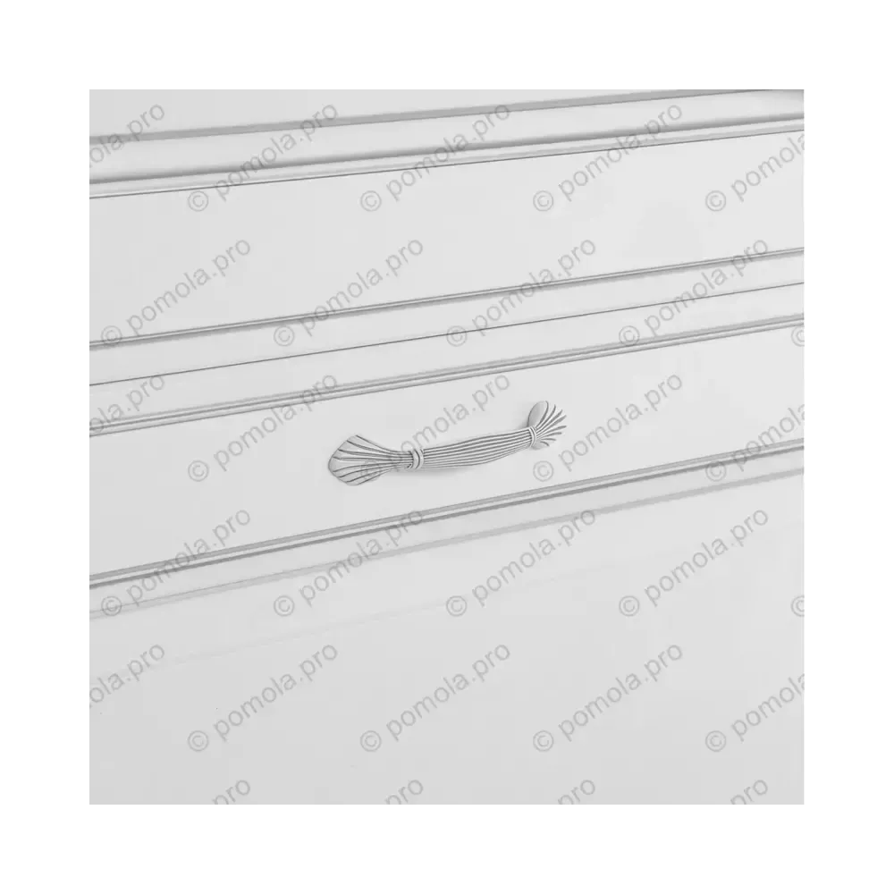 WMN.503-096-00V4 ΜΟΝΤΕΡΝΑ ΠΟΜΟΛΑ ΕΠΙΠΛΩΝ 96mm ΛΕΥΚΟ ΑΣΗΜΙ ΠΑΤΙΝΑ