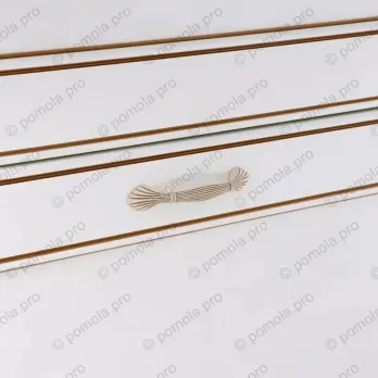 WMN.503-096-00V5 ΜΟΝΤΕΡΝΑ ΠΟΜΟΛΑ ΕΠΙΠΛΩΝ 96mm ΚΡΕΜ ΧΡΥΣΗ ΠΑΤΙΝΑ