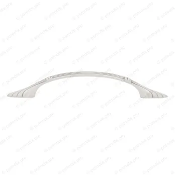 WMN.503-128-00V4 ΜΟΝΤΕΡΝΑ ΠΟΜΟΛΑ ΕΠΙΠΛΩΝ 128mm ΛΕΥΚΟ ΑΣΗΜΙ ΠΑΤΙΝΑ