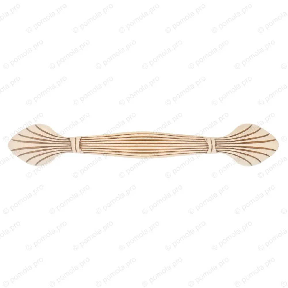 WMN.503-128-00V5 ΜΟΝΤΕΡΝΑ ΠΟΜΟΛΑ ΕΠΙΠΛΩΝ 128mm ΚΡΕΜ ΧΡΥΣΗ ΠΑΤΙΝΑ