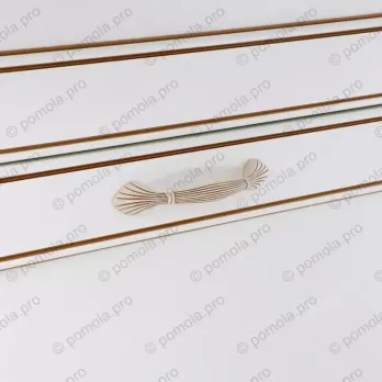 WMN.503-128-00V5 ΜΟΝΤΕΡΝΑ ΠΟΜΟΛΑ ΕΠΙΠΛΩΝ 128mm ΚΡΕΜ ΧΡΥΣΗ ΠΑΤΙΝΑ