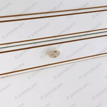 WPO.503-000-00V5 ΜΟΝΤΕΡΝΑ ΠΟΜΟΛΑΚΙΑ ΕΠΙΠΛΩΝ ΚΡΕΜ ΧΡΥΣΗ ΠΑΤΙΝΑ