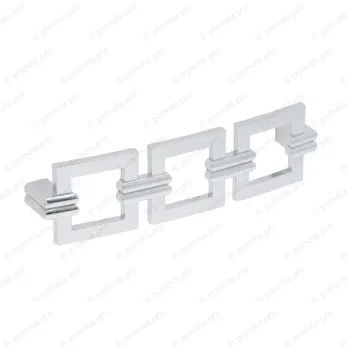 WMN.040-128-0002 ΠΟΜΟΛΑ ΕΠΙΠΛΩΝ 128mm ΜΕ ΤΕΤΡΑΓΩΝΟ ΣΧΕΔΙΟ