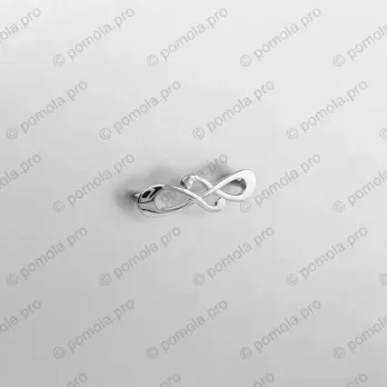WMN.602-096-0002 ΜΟΝΤΕΡΝΑ ΠΟΜΟΛΑ ΕΠΙΠΛΩΝ 96mm ΧΡΩΜΙΟ ΓΥΑΛΙΣΤΕΡΟ