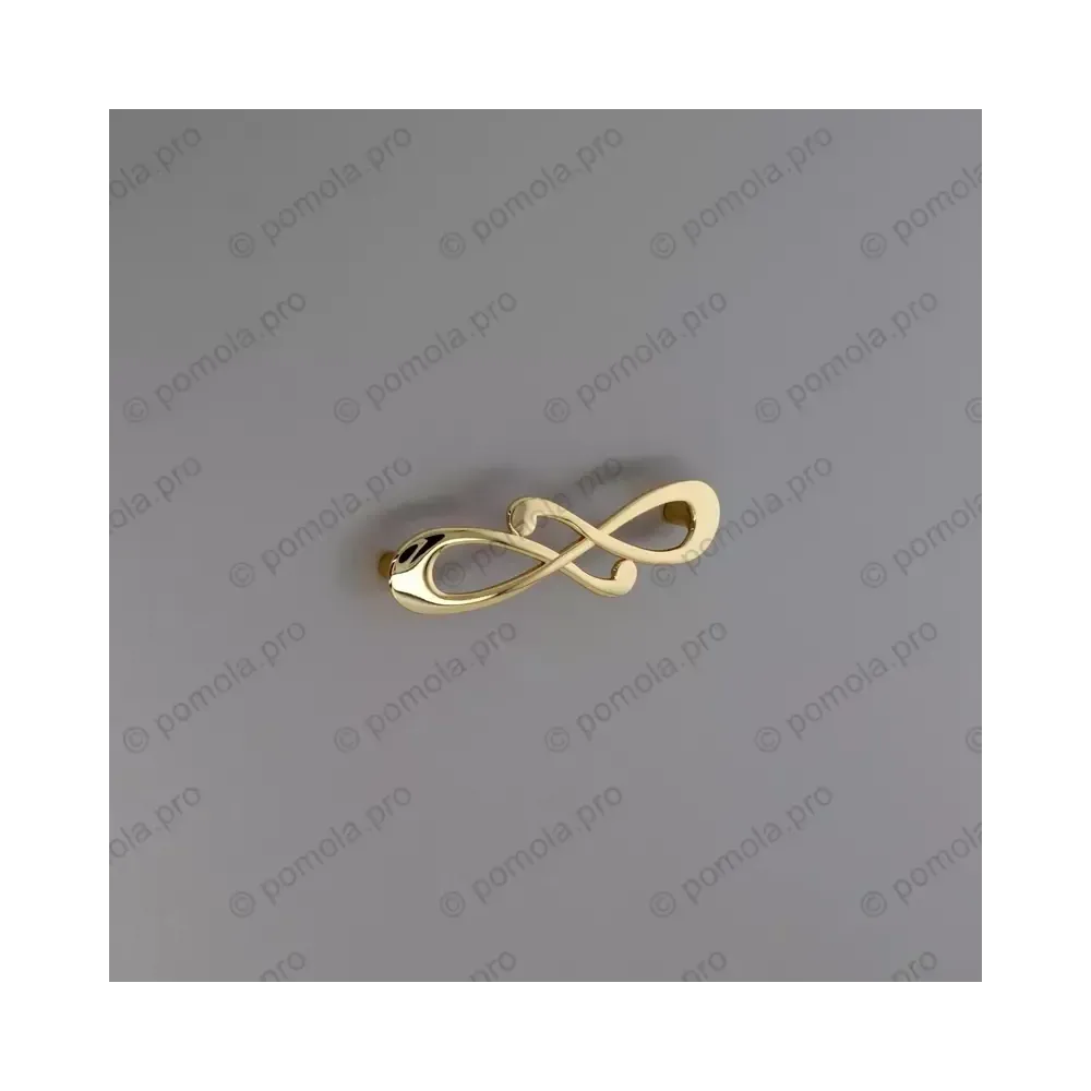 WMN.602-128-00GP ΜΟΝΤΕΡΝΑ ΠΟΜΟΛΑ ΕΠΙΠΛΩΝ 128mm ΕΠΙΧΡΥΣΑ