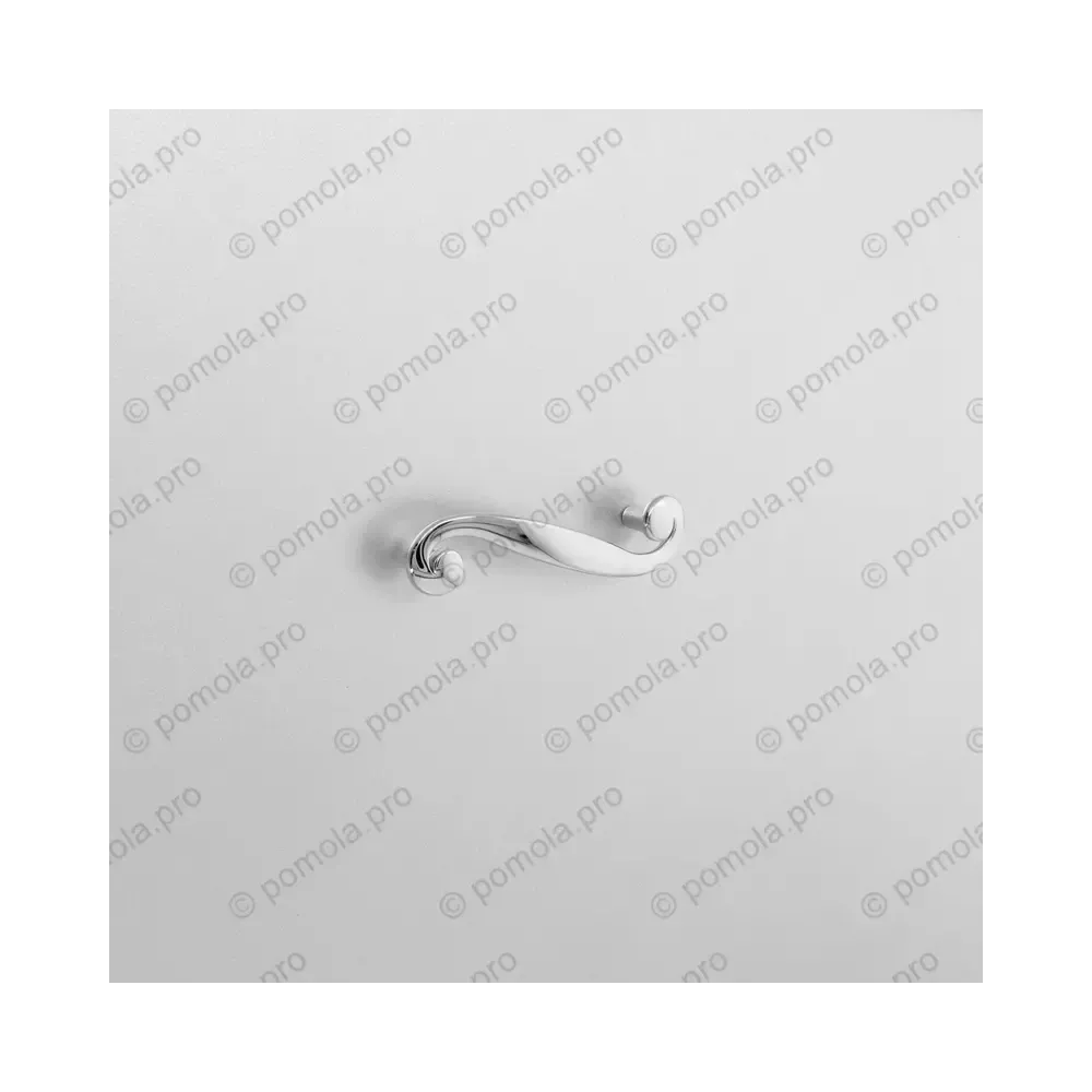 WMN.614D-096-0002 ΠΟΜΟΛΟ ΕΠΙΠΛΩΝ ΔΕΞΙ 96mm ΧΡΩΜΙΟ ΓΥΑΛΙΣΤΕΡΟ