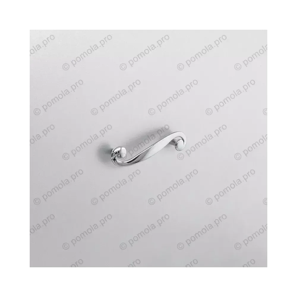 WMN.614S-096-0002 ΠΟΜΟΛΟ ΕΠΙΠΛΩΝ ΑΡΙΣΤΕΡΟ 96mm ΧΡΩΜΙΟ ΓΥΑΛΙΣΤΕΡΟ