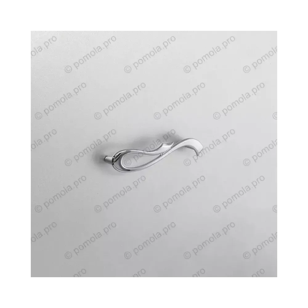 WMN.637-128-0002 ΜΟΝΤΕΡΝΑ ΠΟΜΟΛΑ ΕΠΙΠΛΩΝ 128mm ΧΡΩΜΙΟ ΓΥΑΛΙΣΤΕΡΟ