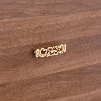 WMN.721-096-00V5 ΠΟΜΟΛΑ ΕΠΙΠΛΩΝ 96mm ΚΡΕΜ ΧΡΥΣΗ ΠΑΤΙΝΑ