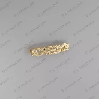 WMN.721-128-00GP ΜΟΝΤΕΡΝΑ ΠΟΜΟΛΑ ΕΠΙΠΛΩΝ 128mm ΕΠΙΧΡΥΣΑ