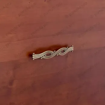 WMN.741-128-00A8 ΠΟΜΟΛΑ ΕΠΙΠΛΩΝ 128mm ΜΠΡΟΝΖΕ ΓΥΑΛΙΣΤΕΡΟ