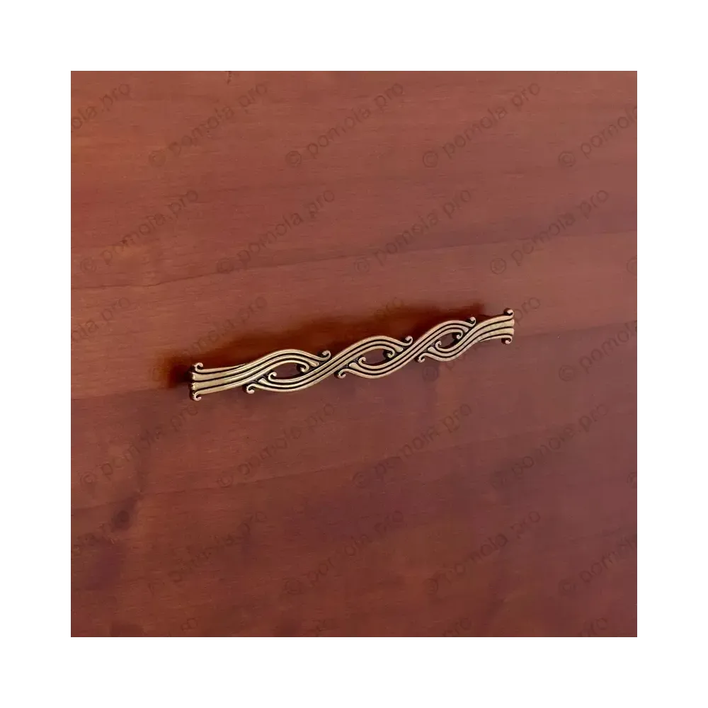 WMN.741-192-00A8 ΠΟΜΟΛΑ ΕΠΙΠΛΩΝ 192mm ΜΠΡΟΝΖΕ ΓΥΑΛΙΣΤΕΡΟ