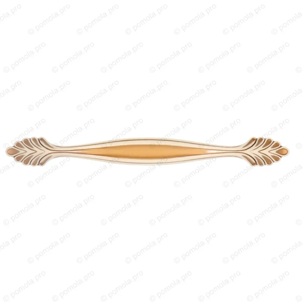 WMN.742-192-00V5 ΜΟΝΤΕΡΝΑ ΠΟΜΟΛΑ ΕΠΙΠΛΩΝ 192mm ΚΡΕΜ ΧΡΥΣΗ ΠΑΤΙΝΑ