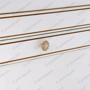 WPO.742-035-00V5 ΜΟΝΤΕΡΝΑ ΠΟΜΟΛΑΚΙΑ ΕΠΙΠΛΩΝ ΚΡΕΜ ΧΡΥΣΗ ΠΑΤΙΝΑ