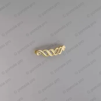 WMN.745-096-00GP ΜΟΝΤΕΡΝΑ ΠΟΜΟΛΑ ΕΠΙΠΛΩΝ 96mm ΕΠΙΧΡΥΣΑ